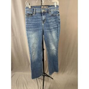 Y2K Levi's 512 Slimming Jeans Women's 6 High Rise Straight Leg Denim